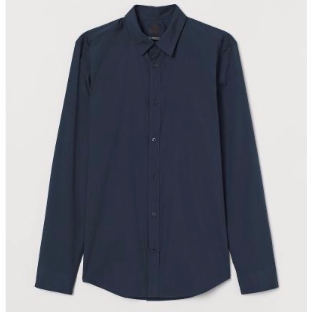 H&M Slim Fit Easy-Iron Shirt